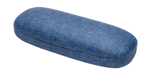 GrandOptical BL103 pouzdro na brýle vzor modrá tkanina